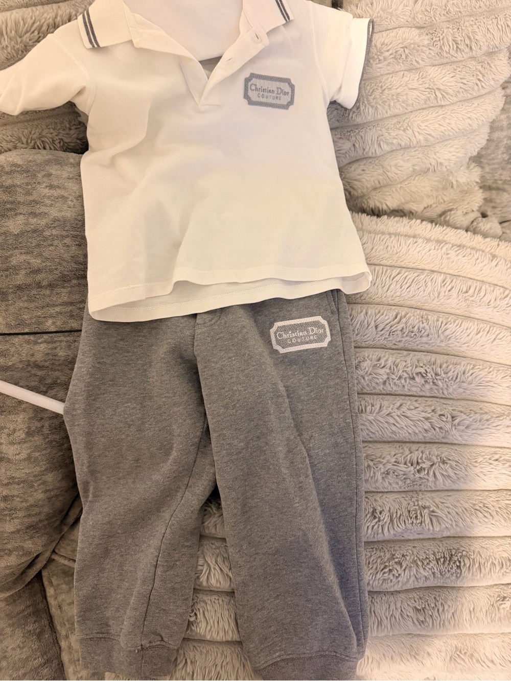 Dior Kids Grey Jogger Set